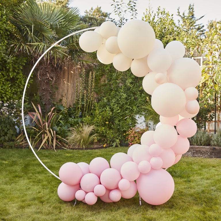 Balloon Arch Garland - Nude & Blush Pink (75pcs)