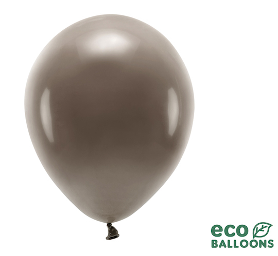 Eko Balóny - Pastel - Hnedá - 30 cm (10ks) - Kliknutím na obrázok zatvorte -