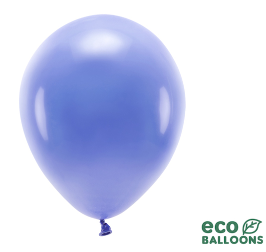 Eko Balóny - Pastel - Ultramarínovo Modrá - 30 cm (10ks)