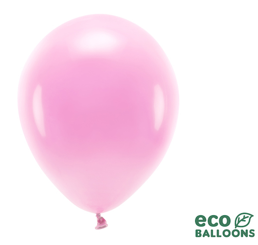 Eko Balóny - Pastel - Ružová - 30 cm (10ks) - Kliknutím na obrázok zatvorte -