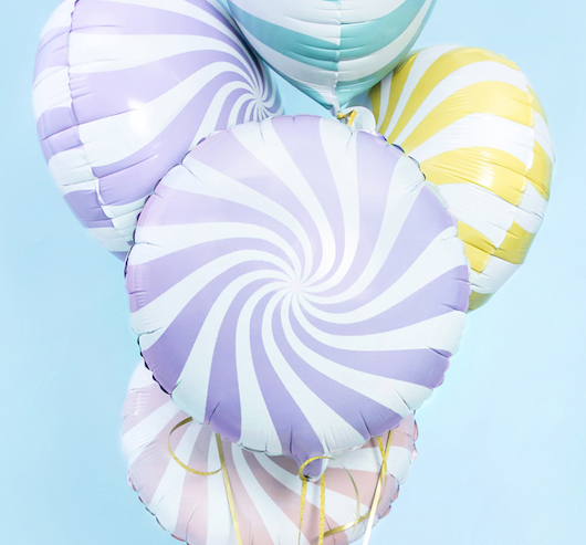 Foil Balloon - Candy - Light Lilac (45cm)