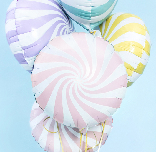 Foil Balloon - Candy - Light Pink (45cm)