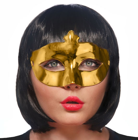 Párty Maska - Zlatá