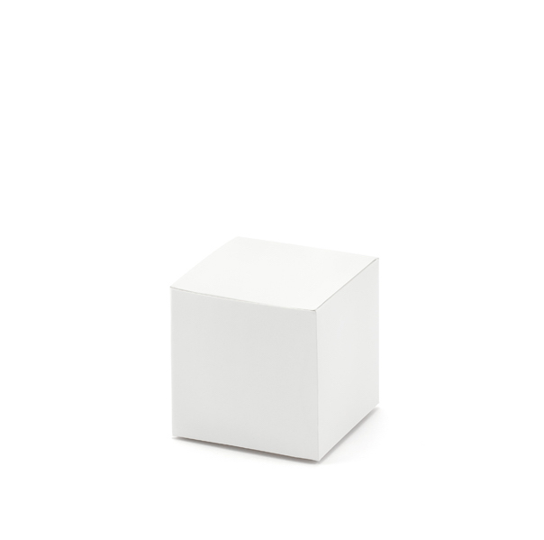 Krabička - Kocka - Biela (10ks)