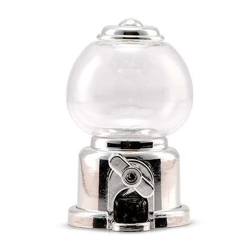 Mini Gumball Machine Party Favour - Silver